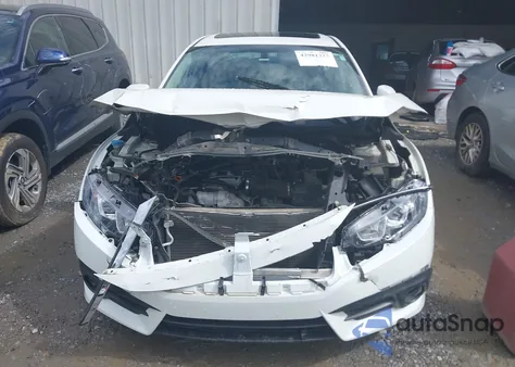 2017 Honda Civic Ex-L from USA, damaged, VIN 19XFC1F75HE023711